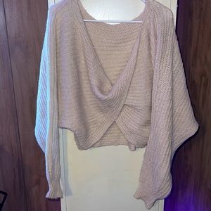 Cross cross sweater